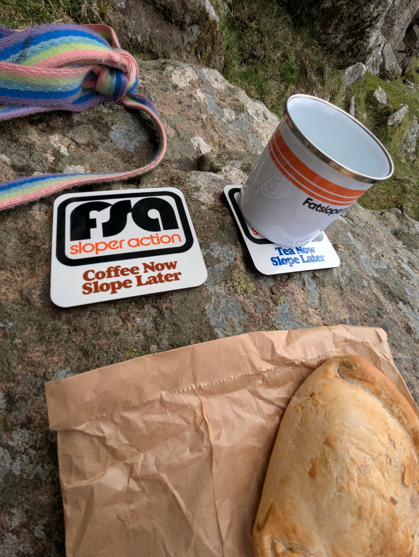 FSA Coaster Cork back - Strictly Coffee only